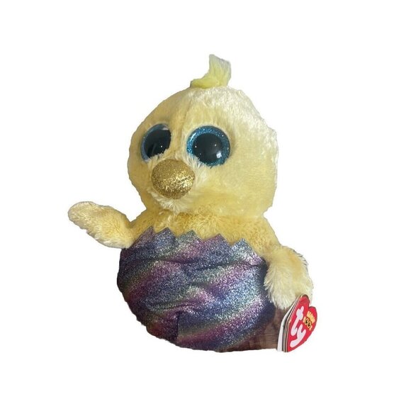 TY Silk Beanie Boo Baby Megg 9" Easter Plush Stuffed Toy 2018 With Tags - Picture 1 of 7